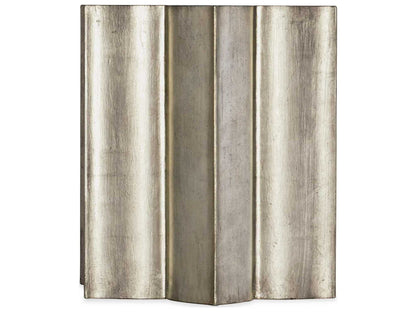 Hooker Furniture Sanctuary 2 Silver Glass Top Drum End Table with Levelers
