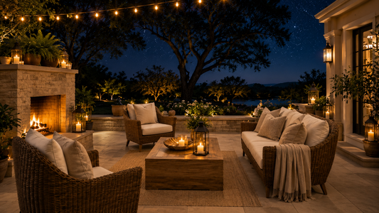 Lloyd Flanders Tobago Wicker Conversation Patio Lounge Set
