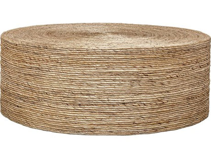 Uttermost Rora Round Natural Wood Coffee Table - Elegant Living Room Accent
